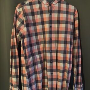 Bar III Multicolor Checkered Casual Shirt
